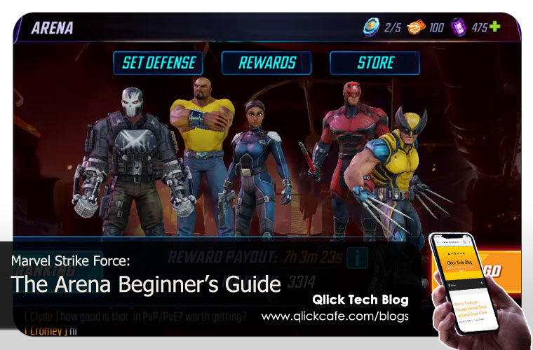 Marvel Strike Force Arena Guide for Beginners Qlick Tech Blog