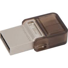 Kingston DataTraveler® microDuo 8GB USB2.0 OTG Flash Drive 1